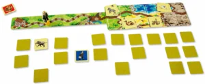 Bendradarbiavimo atminties stalo žaidimas ZooMemo stalo žaidimo dėžutė